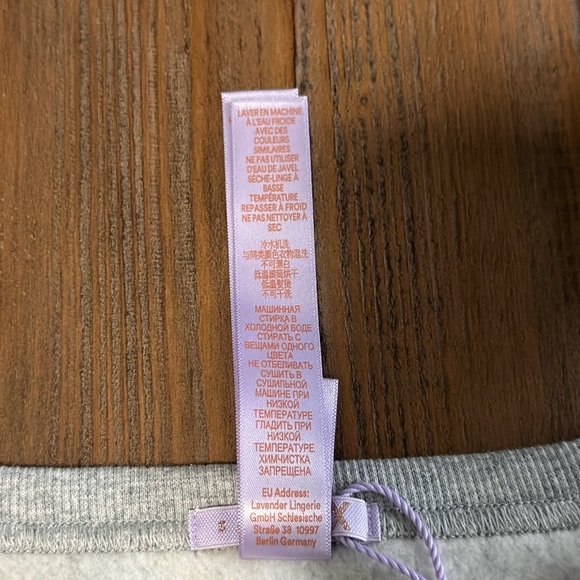 NWT Savage Fenty Fleece Bralette - Picture 4 of 6